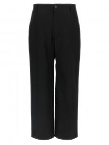 Твиловые брюки Nastro Web GUCCI, черный