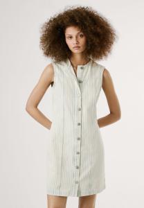 Платье Pepe Jeans AYA, Light Green Stripes/Light Green