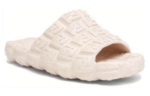 Футболка мужская с резиновой подошвой и слайд-тапочками Ecru FENDI