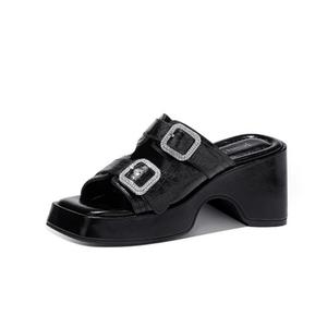 Скользоустойчивые шлепанцы Women's JESSICA SOPHIA, черный