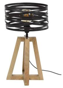 Настольная лампа Hoyz Collection Twist Mini, черный