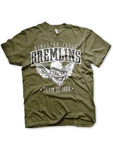 Футболка Кингстон Фоллс 1984 зеленого цвета Gremlins
