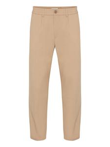 Тканевые брюки Casual Friday Tapered Pleat-Front Pants Marc, бежевый