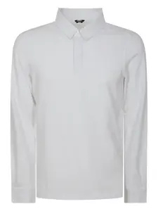 Рубашка поло Tibere с длинными рукавами K-Way, белый