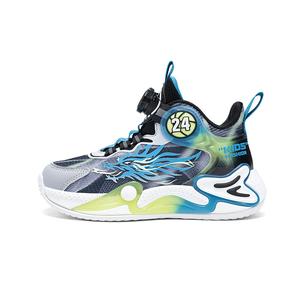 Баскетбольные кроссовки средней высоты для детей Peter pan, белый/красный