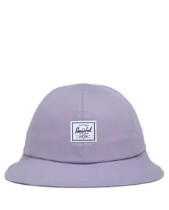 Рыбацкая шапка унисекс из сиреневой ткани Herschel, сиреневый