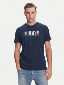 Футболка regular fit Dna Flag DM0DM21941 Tommy Jeans, синий