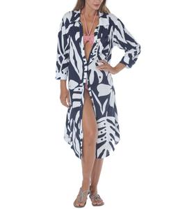 Женское платье-накидка с принтом Raviya, Navy Print