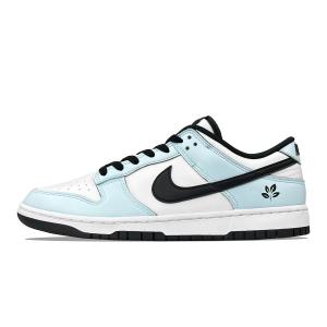 Износостойкие кроссовки Dunk Low Top для скейтбординга унисекс Nike, белый/синий