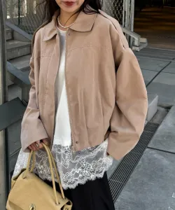 Персиковая куртка-бомбер Colony 2139