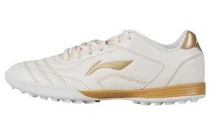 LINING Лининг TF искусственный газон, натуральная трава футбольные бутсы мужские белые золотые стандарт белый античное золото, цвет Standard White Antique Gold