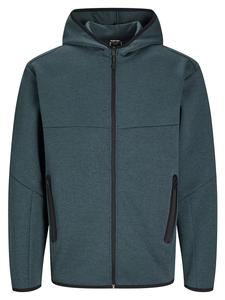 Толстовка с капюшоном на молнии JACK & JONES Fusion, синий