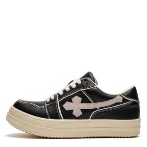 Антискользящие и износостойкие низкие скейтерские кроссовки для увеличения роста Мужские черные Youthloser