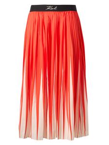 Karl Lagerfeld Юбка 'COMMERCIAL' в оранжевом цвете