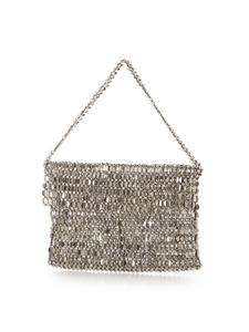 Сумочка/портмоне с клапаном из металлических бусин.