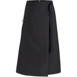 Veilance Collection LOTA Юбка Повседневная Длинная Юбка Женская Черная Arcteryx