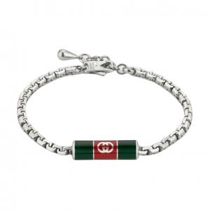 GUCCI Серебряный браслет 925 пробы Unisex Silver