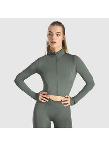 Укороченная куртка Nilai цвета хаки SMILODOX