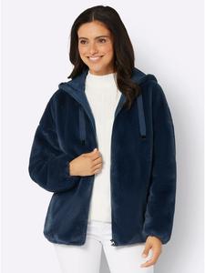 Куртка из искусственного меха темно-синего цвета WITT WEIDEN