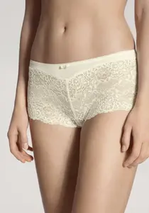 Трусики CALIDA "Sensual Secrets", нежное, слегка прозрачное кружево, кремовый