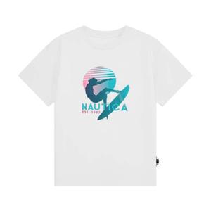 Футболка с коротким рукавом для подростков NAUTICA, белый