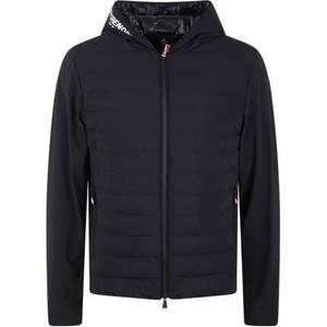 Moncler Grenoble Спортивная кофта на молнии с утеплителем, Black
