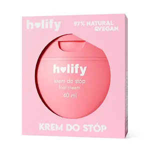 Освежающий крем для ног Foot Cream Holify, 40 ml