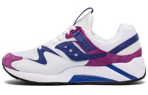 saucony Grid 9000 White Purple