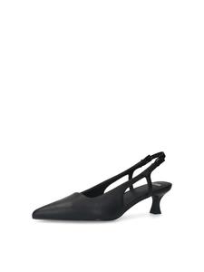 Туфли-лодочки с открытой пяткой MANFIELD, черный