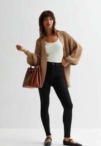 Джинсы скинни High Waist Disco Super New Look, черный