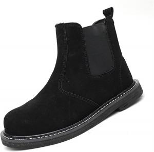 Кроссовки HISXUS для мужчин, спортивная обувь для женщин, строительные ботинки с стальным носком, легкие (Цвет: коричневый US)