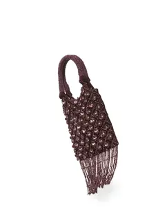 Сумка с бисером и ручки Sfera, бордовый