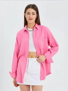 MixRay Блузка в светло-розовом цвете