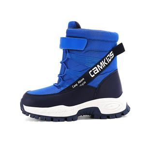 Нескользящие, устойчивые к истиранию, с термоподдержкой, высокие детские ботинки для детей CAMKIDS, фиолетовый