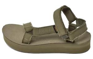 Teva Пляжные сандалии женские оливково-зеленые