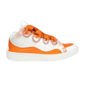 Кроссовки Lanvin Curb Sneakers Orange, оранжевый