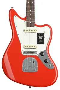 Электрогитара Fender Player II Jaguar - Кораллово-красный