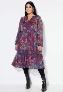 Платье Studio Untold A-LINE PRINT GLITZER, Dark Cherry Red/Red