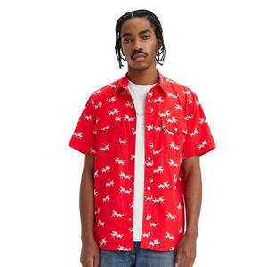 Футболка Levi's Relaxed Fit Western, красный