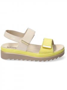 Mephisto Желтые туфли на шнуровке