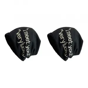 Унисекс шапка бини, Black+Black