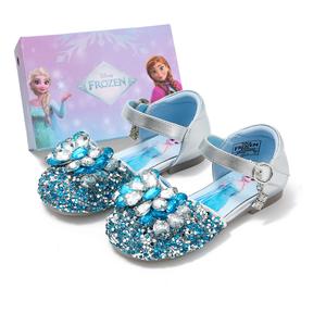 Замшевые детские туфли Frozen для дошкольников Disney, синий