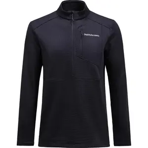 Мужская флисовая куртка Trail Polartec Half Zip от Peak Performance, черный