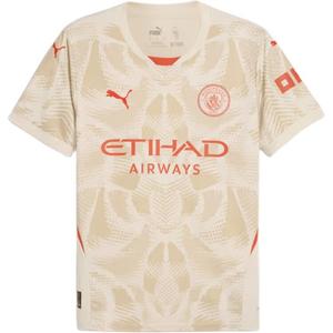 Футболка мужская Manchester City 24/25 бежевая Puma, бежевый