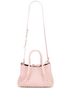 Сумка-тоут Small Pinacoteca Bottega Veneta, Rose, Barolo, & Muse Brass