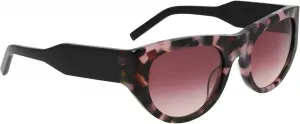 Женские солнцезащитные очки DKNY DK550s овальной формы, Rose Tortoise