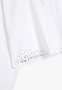 Блузка на пуговицах OVERSIZED Koton, молочный