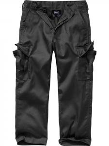 Brandit Детские брюки-карго "Kids Us Ranger Pants" черного цвета