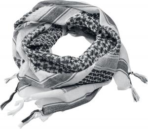Шарф Brandit Tuch, белый/черный