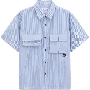 Футболка F/CE Collaboration мужская в полоску GAP, синий